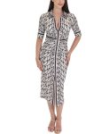 Printed Midi Dress